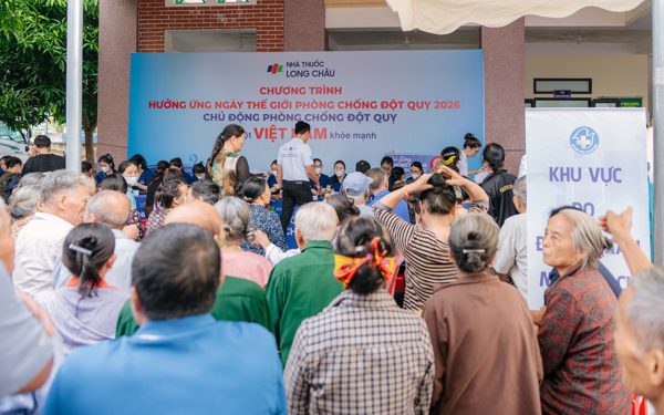 Long Châu và Bayer Việt Nam tiếp tục chung tay nhân Ngày Đột quỵ thế giới 2026