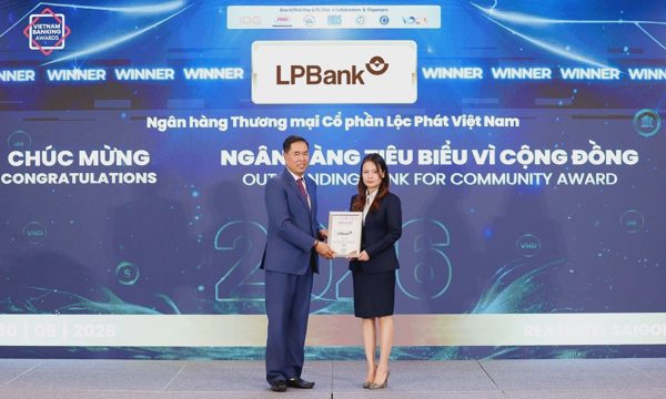 LPBank được vinh danh hai hạng mục tại Giải thưởng Ngân hàng Việt Nam