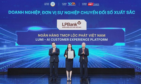 LPBank nhận giải thưởng 'Chuyển đổi số Việt Nam 2026'