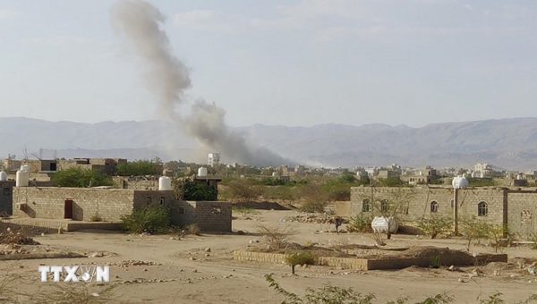 Lực lượng Houthi tấn công nhiều mục tiêu quân sự tại Saudi Arabia