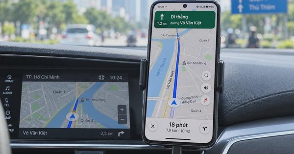 Lý do thời gian dự kiến đến nơi trên Google Maps chuyển màu đen