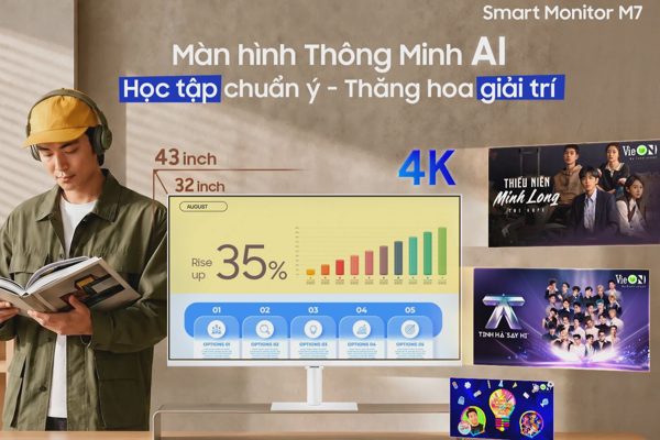 Màn hình đồ hoạ ViewFinity S8: Lựa chọn phù hợp cho nhu cầu cả gia đình