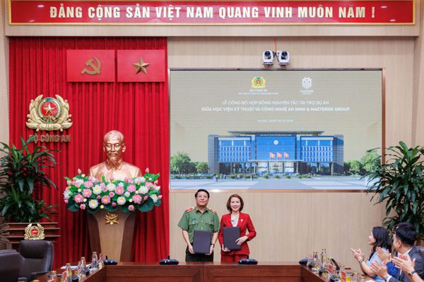 Masterise Group đồng hành cùng Bộ Công an phát triển cơ sở đào tạo của Học viện Kỹ thuật và Công nghệ an ninh