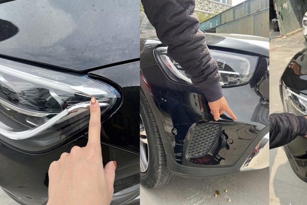 Mất 'sơn zin' sau 17 vết cào, Mercedes-Benz GLC 200 bị ảnh hưởng giá trị ra sao?