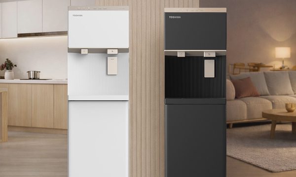 Máy lọc nước tích hợp tính năng làm đá tự động của Toshiba