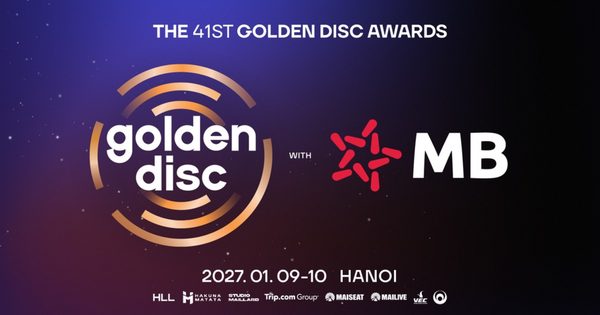 MB là Nhà tài trợ Danh xưng của Golden Disc Awards lần thứ 41 tại Việt Nam