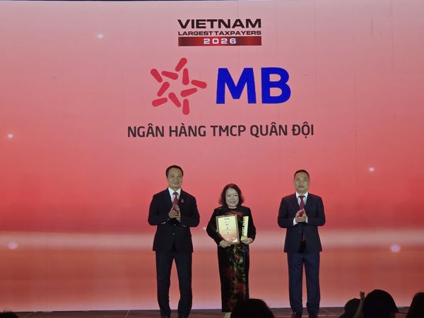 MB lần đầu vượt mốc 10.000 tỷ đồng nộp ngân sách