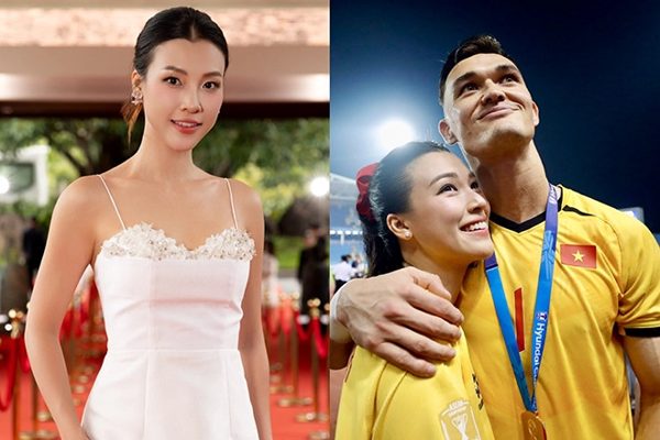 MC Hoàng Oanh tuổi 36 quyến rũ, hạnh phúc ngập tràn bên bạn trai thủ môn