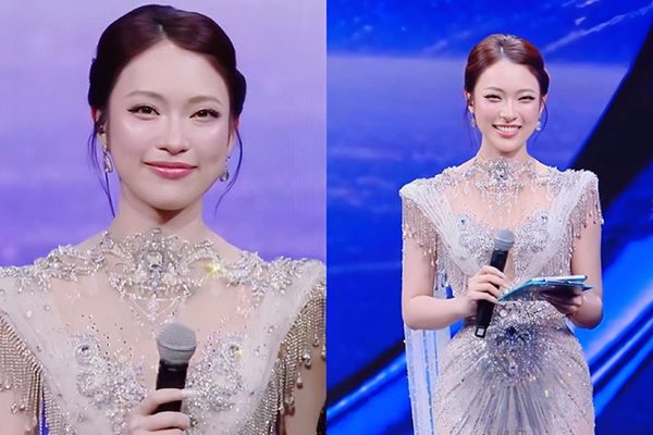 MC Khánh Vy gây sốt khi dẫn Miss Universe Vietnam, được Chủ tịch Nawat khen 'đẹp quá'
