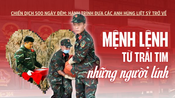 Mệnh lệnh từ trái tim những người lính