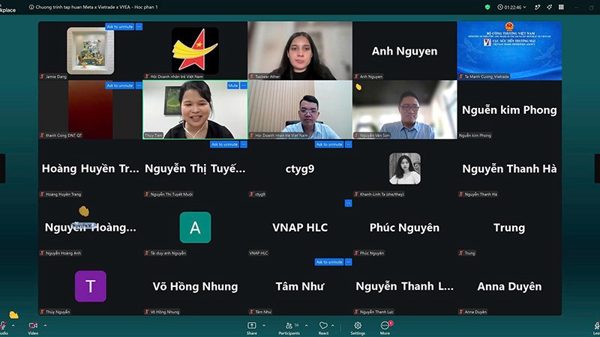 Meta hỗ trợ doanh nhân trẻ Việt Nam ứng dụng công nghệ số và AI