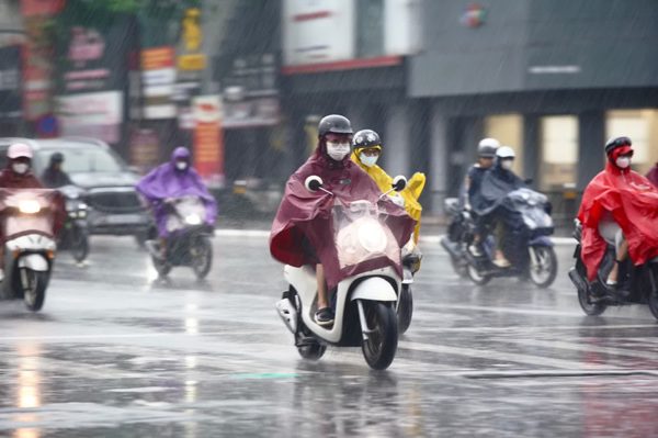 Miền Bắc sắp chuyển mưa dông