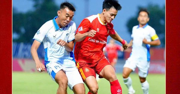 Minh Vương ghi dấu ấn, CLB CAND ngược dòng đánh bại Long An: Tạm đứng nhì bảng