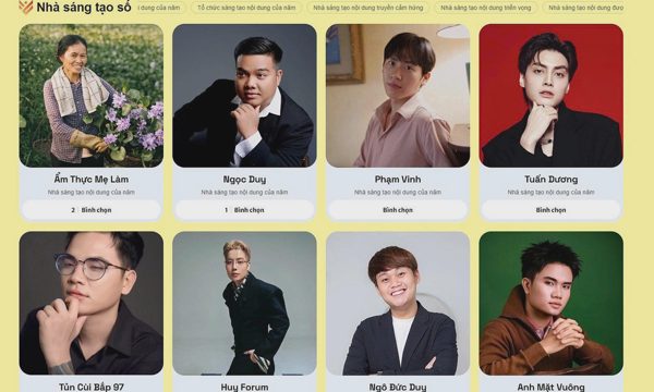 Mở cổng bình chọn giải thưởng Vietnam iContent Awards 2026