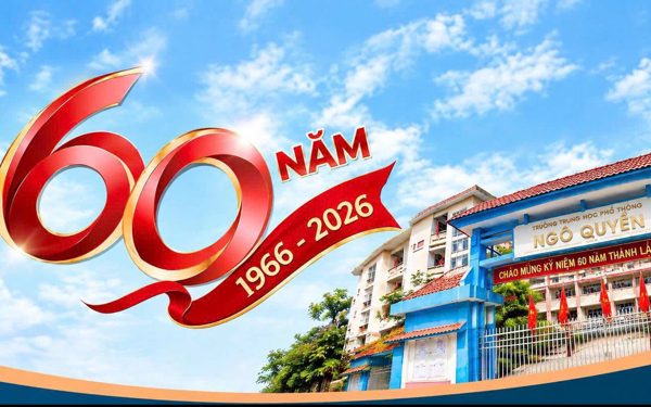 Mời dự lễ kỷ niệm 60 năm thành lập Trường THPT Ngô Quyền