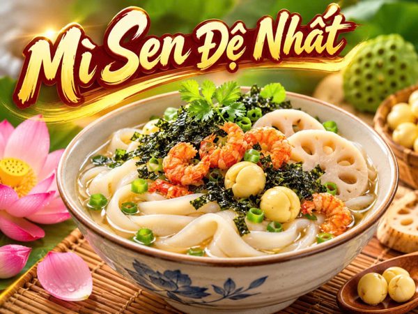 Mỗi món ăn là một câu chuyện kể về sen
