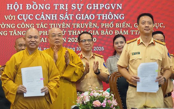 Mỗi tỉnh, thành phố xây dựng tối thiểu 3 mô hình ‘Chùa an toàn giao thông’