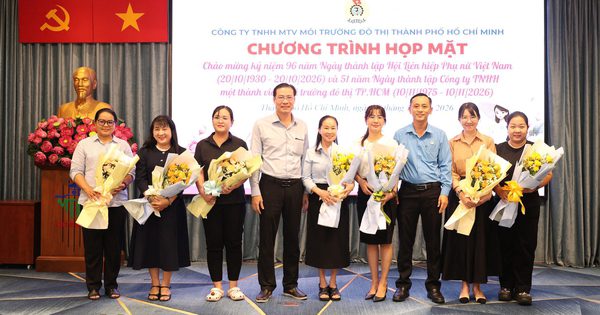 Món quà 20.10 đặc biệt dành cho nữ công nhân môi trường TP.HCM