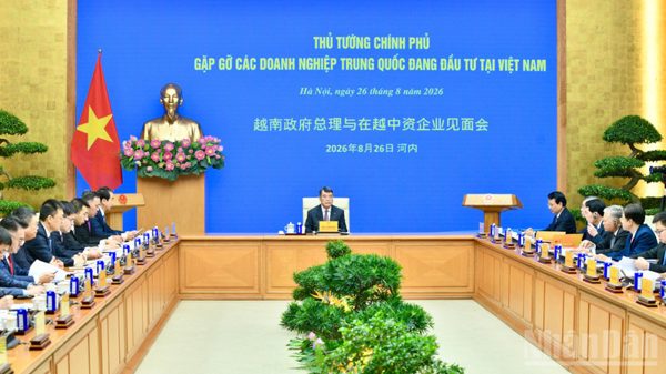 Mong các doanh nghiệp Trung Quốc xác định Việt Nam là địa bàn đầu tư, sản xuất, kinh doanh lâu dài