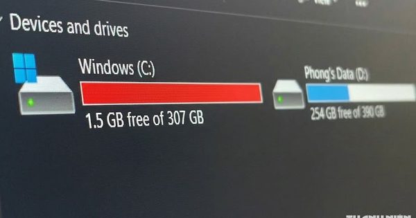 Một câu lệnh Windows giúp giải phóng 10 GB dung lượng ổ cứng