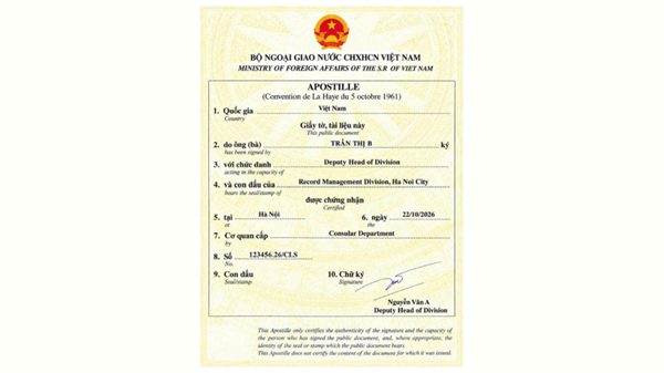 Một con tem, 125 quốc gia và lời cam kết đúng hẹn của Việt Nam