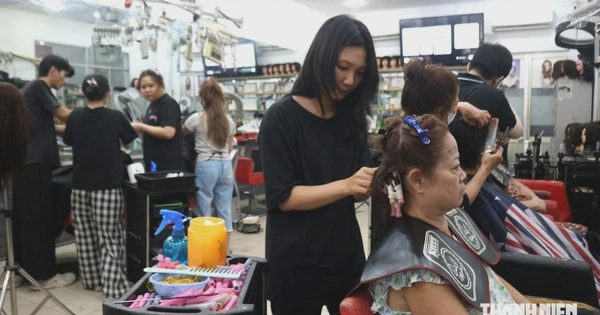 Một địa điểm cắt tóc, làm nail, gội đầu dưỡng sinh... miễn phí ở TP.HCM