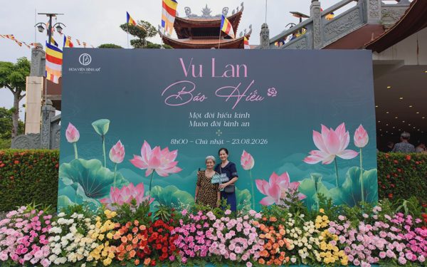 Một mùa Vu lan ấm cúng và thanh tịnh tại Hoa Viên Bình An