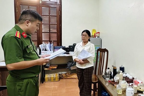 Một nguyên nữ chủ tịch hội đồng quản trị hợp tác xã bị khởi tố