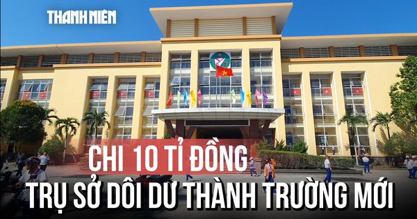 Một phường ở Quảng Trị chi 10 tỉ đồng, cải tạo trụ sở dôi dư thành trường học mới