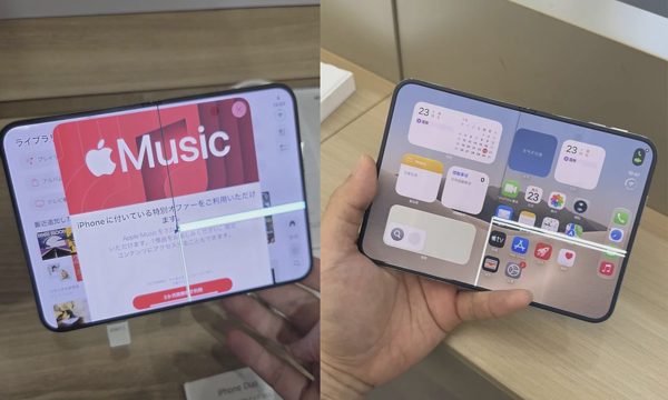 Một số iPhone Duo bị nứt, sọc màn hình