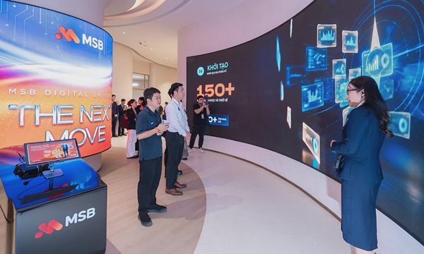 MSB ghi dấu với hệ sinh thái ngân hàng số toàn diện