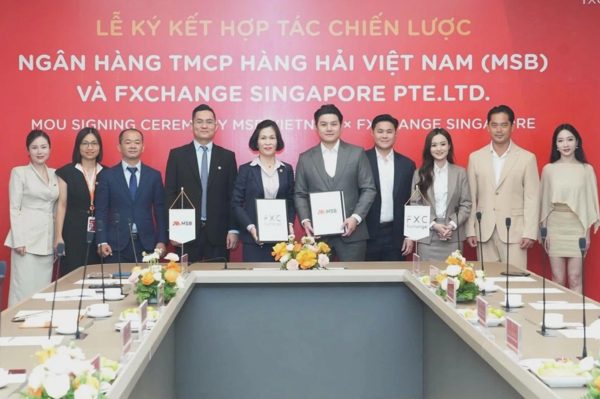 MSB hợp tác FXChange triển khai mô hình đổi ngoại tệ tự động