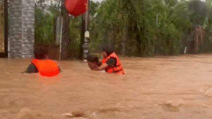 Mưa lớn gây ngập sâu, hơn 300 hộ dân ở trung tâm Đồng Nai bị ảnh hưởng