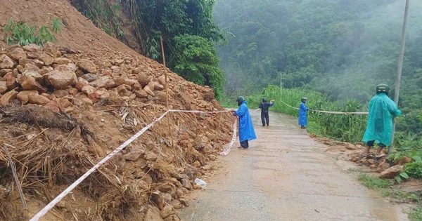 Mưa lớn gây sạt lở, Đà Nẵng cảnh báo nguy cơ lũ quét rất cao