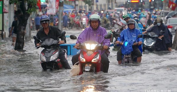 Mưa lớn kết hợp triều cường cao, Nam bộ nguy cơ ngập sâu nhiều nơi