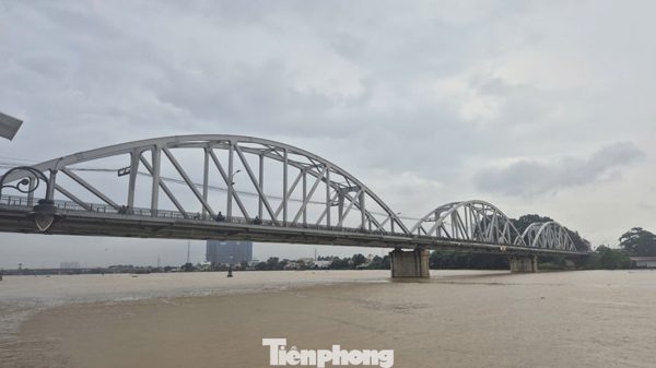 Mưa lớn, nước sông Đồng Nai lên nhanh, vượt mức báo động 2