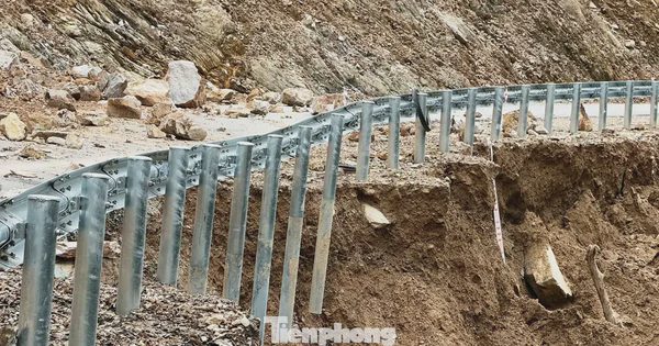 Mưa lớn phá nát tuyến đường hơn 470 tỷ vừa thông xe được 3 tháng