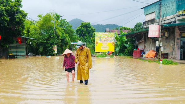 Mưa lũ khiến 80 hộ dân ở Bắc Ninh phải sơ tán khẩn cấp