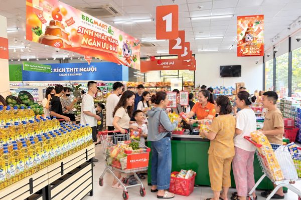 Mua sắm giảm giá đến 50% tại hệ thống siêu thị BRGMart