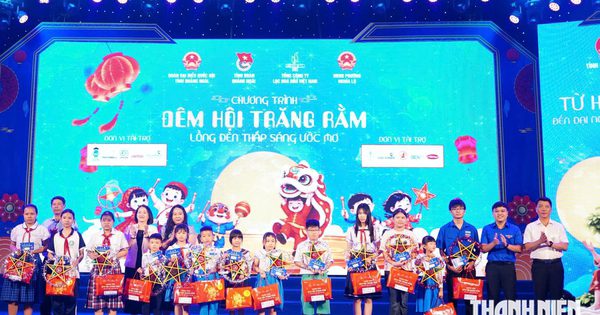 Mùa trung thu 'ấm áp, đặc sắc' dành cho thiếu nhi Quảng Ngãi