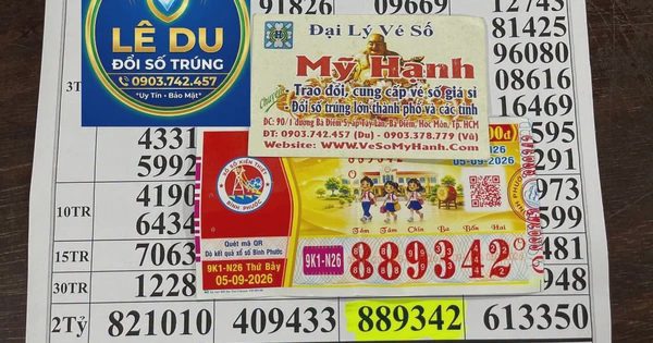 Mua vé số khi đám cưới, trúng độc đắc 2 tỉ xổ số miền Nam