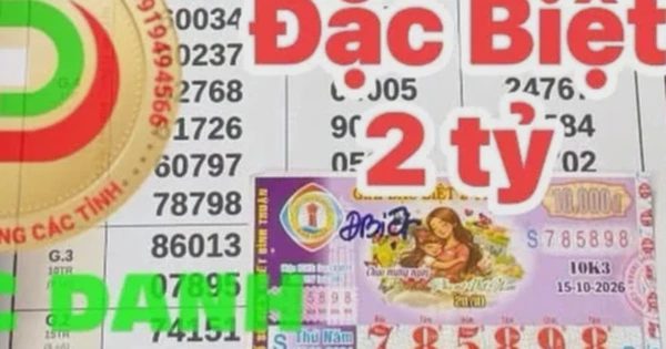 Mua vé số khi đi nuôi bệnh, trúng độc đắc 2 tỉ xổ số miền Nam