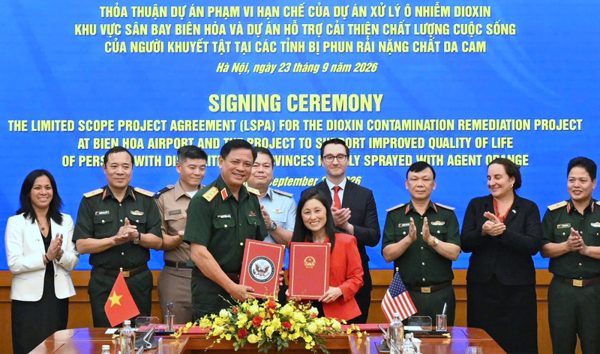 Mỹ bổ sung 221 triệu USD khắc phục hậu quả chiến tranh tại Việt Nam