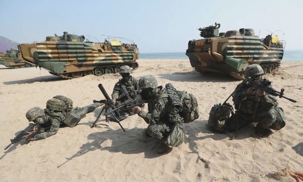 Mỹ hủy tập trận đổ bộ với Hàn Quốc vì chiến sự Iran