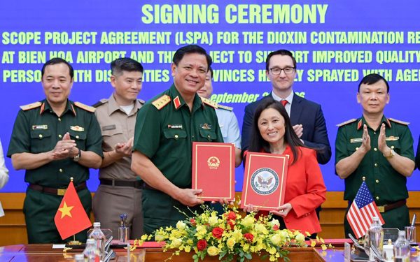 Mỹ nâng tổng mức vốn cho dự án xử lý dioxin tại sân bay Biên Hòa lên 430 triệu USD