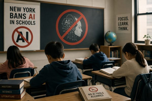 Mỹ: Thành phố New York cấm học sinh sử dụng trí tuệ nhân tạo