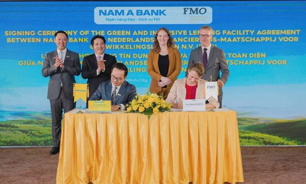 Nam Á Bank nhận khoản tài trợ 60 triệu USD từ FMO
