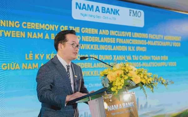 Nam A Bank nhận khoản tài trợ 60 triệu USD từ FMO