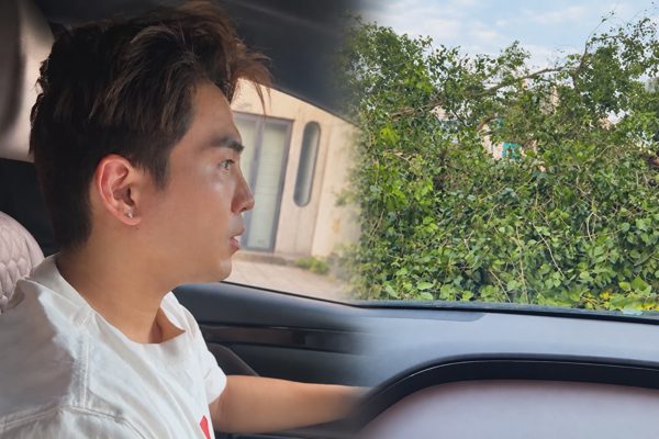 Nam ca sĩ kể phút thoát nạn khi xe va trúng cây bật gốc ở trung tâm TPHCM
