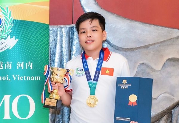 Nam sinh giành huy chương Vàng Toán quốc tế, được cấp học bổng hơn 6 tỷ đồng